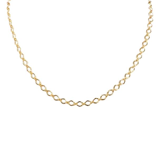 DAINTY LINK METAL NECKLACE