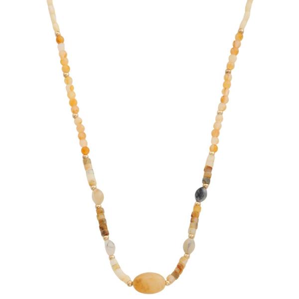 BEADED NECKLACE