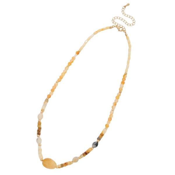 BEADED NECKLACE