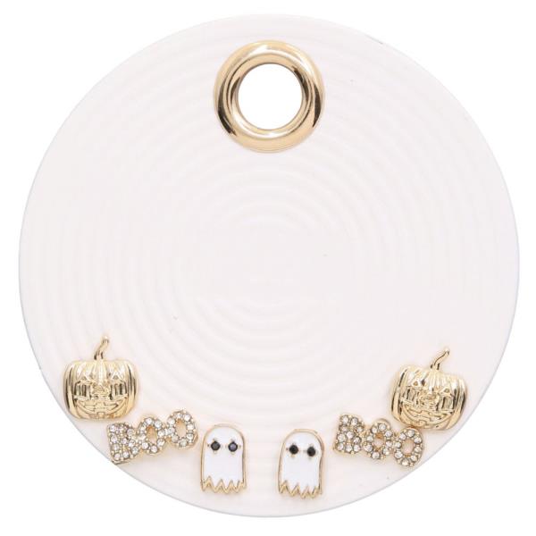 HALLOWEEN METAL ASSORTED EARRING SET