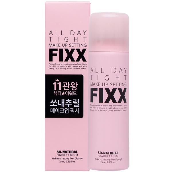 SONATURAL POWDER4ROOM ALL DAY TIGHT MAKEUP SETTING FIXX SPRAY