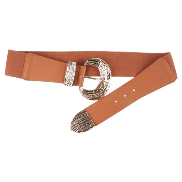 ELASTIC WESTERN BUCKLE BELT