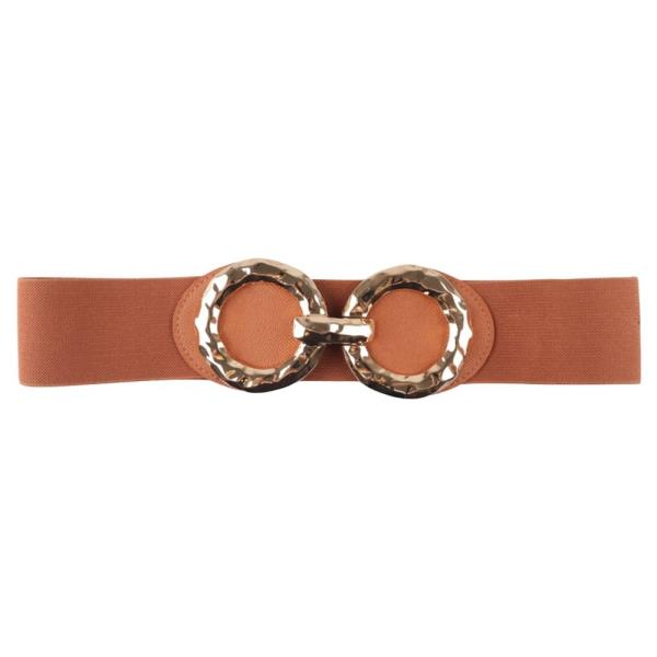 ELASTIC DOUBLE RING BUCKLE BELT