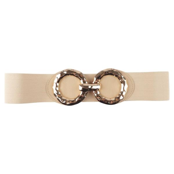 ELASTIC DOUBLE RING BUCKLE BELT