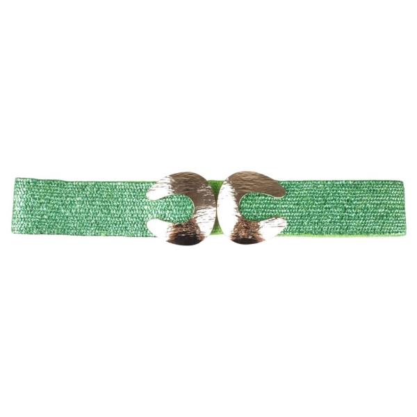 METAL CLASP ELASTIC BELT