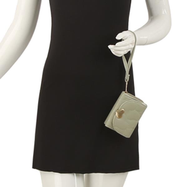Heart Front Flap Wallet With a Wristlet