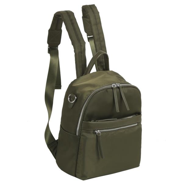 FASHION ZIPPER BACKPACK W STRAP