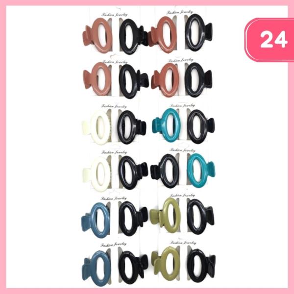HAIR CLAW CLIP (24 UNITS)