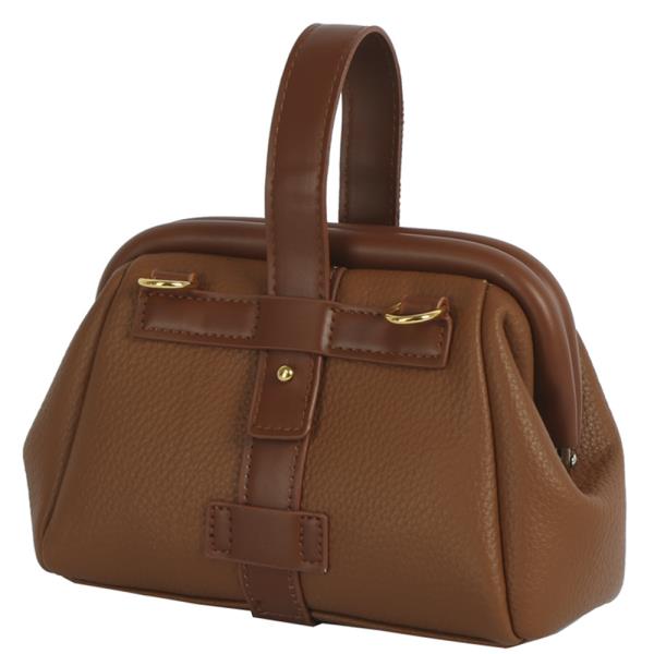 TEXTURED FASHION HANDLE BAG