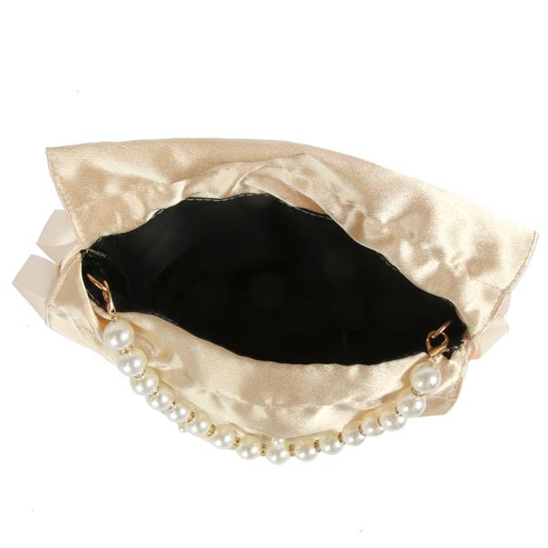 PEARL STUDDED HANDLE BAG