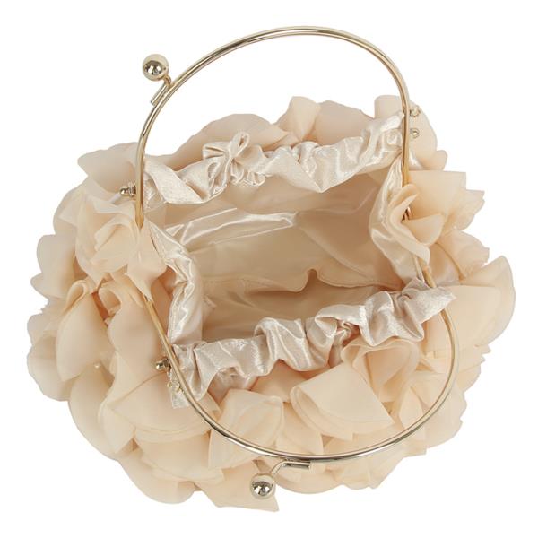 PETAL FLORAL DESIGN HANDLE CLUTCH