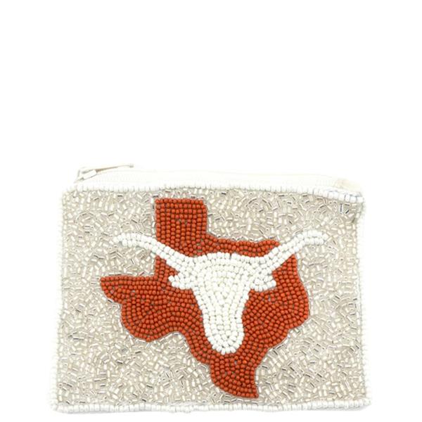 LONGHORN COIN BAG