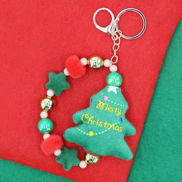 CHRISTMAS TREE CHARM BAG CHARM KEYCHAIN