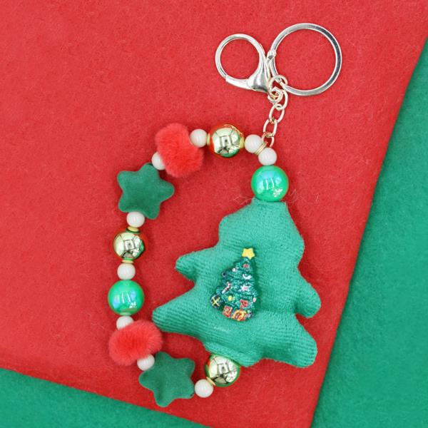 CHRISTMAS TREE CHARM BAG CHARM KEYCHAIN