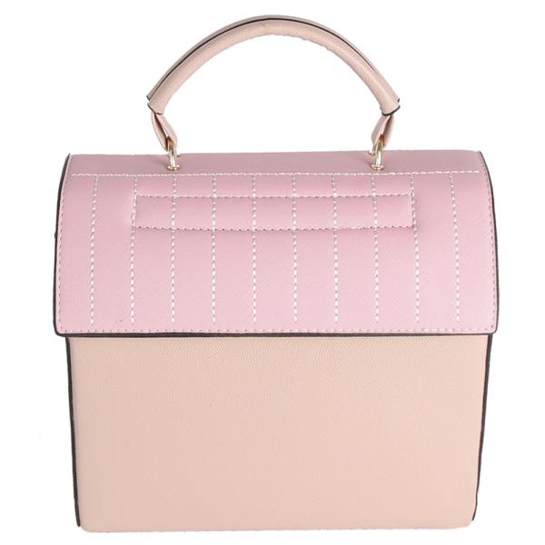 HOUSE DESIGN HANDLE SATCHEL BAG