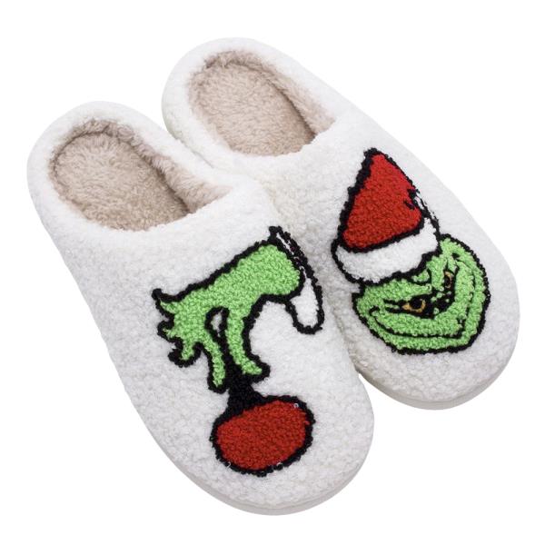 CHRISTMAS GRINCH COZY HOME SLIPPER