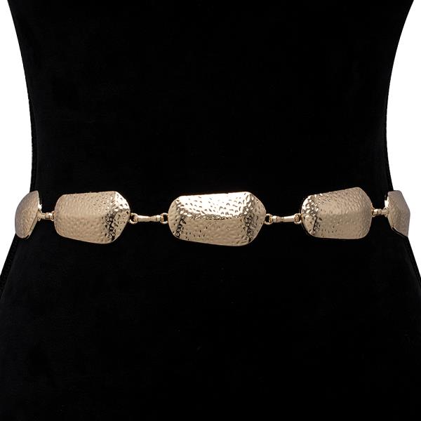 SHAPED METAL LINK HOOK BELT