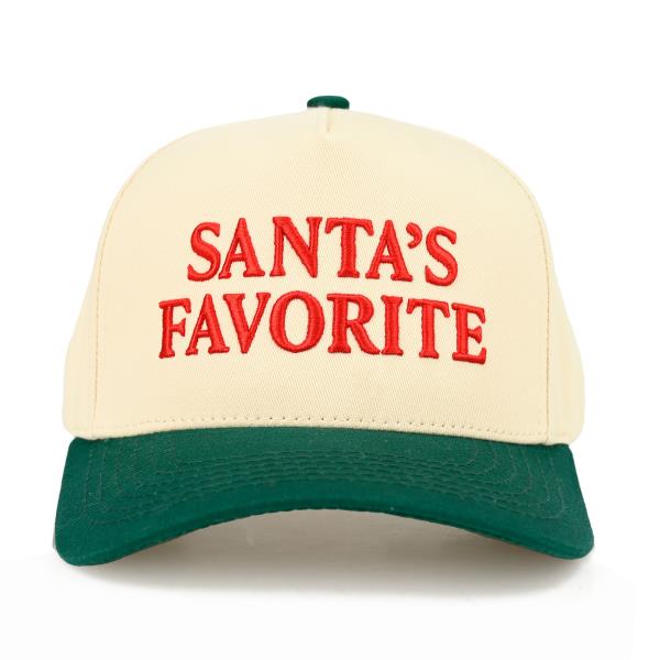 CC SANTA`S FAVORITE TRUCKER HAT