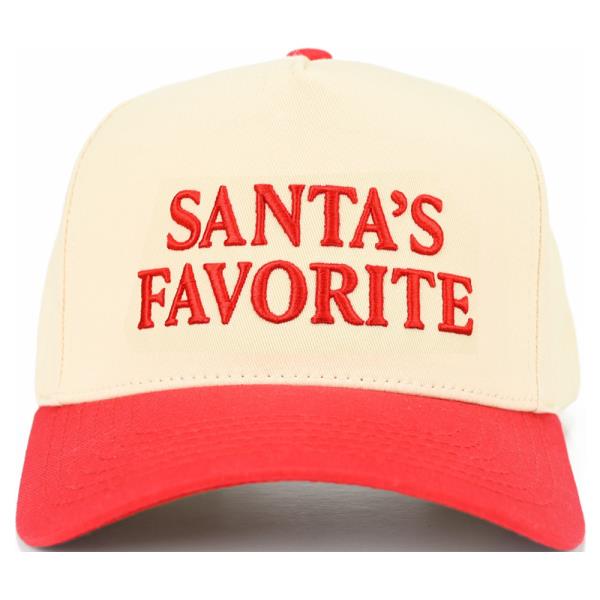 CC SANTA`S FAVORITE TRUCKER HAT