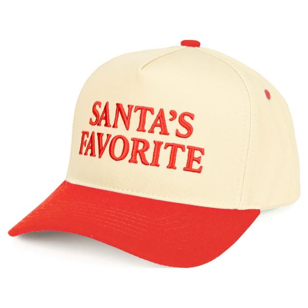 CC SANTA`S FAVORITE TRUCKER HAT