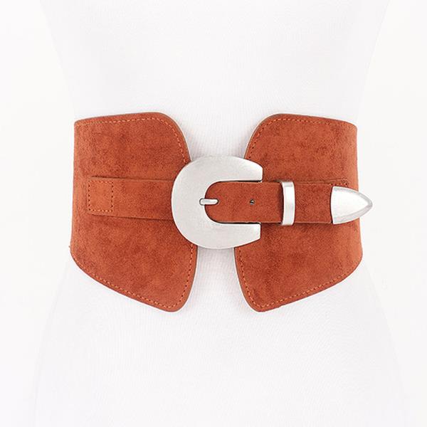 SUEDE BUCKLE WAIST BELT