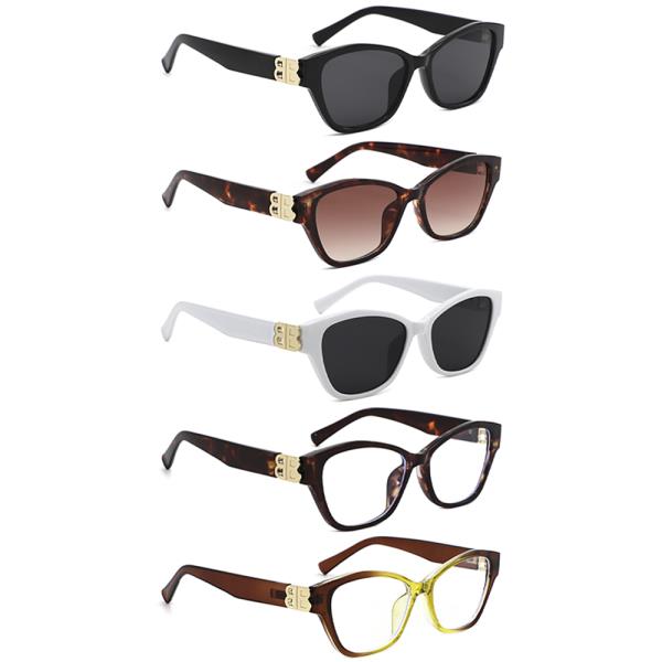 MODERN SQUARE SUNGLASSES 1DZ