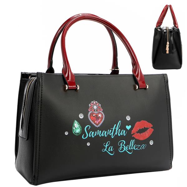 NICOLE LEE SAMANTHA LA BELLEZA TOTE BAG