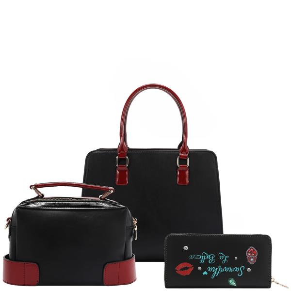 NICOLE LEE SAMANTHA LA BELLEZA 3 PIECE SET