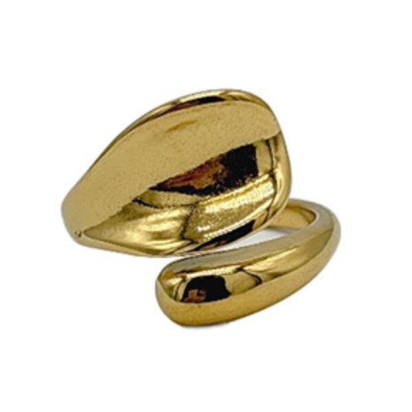 BOLD STAINLESS STEEL ADJUSTABLE RING
