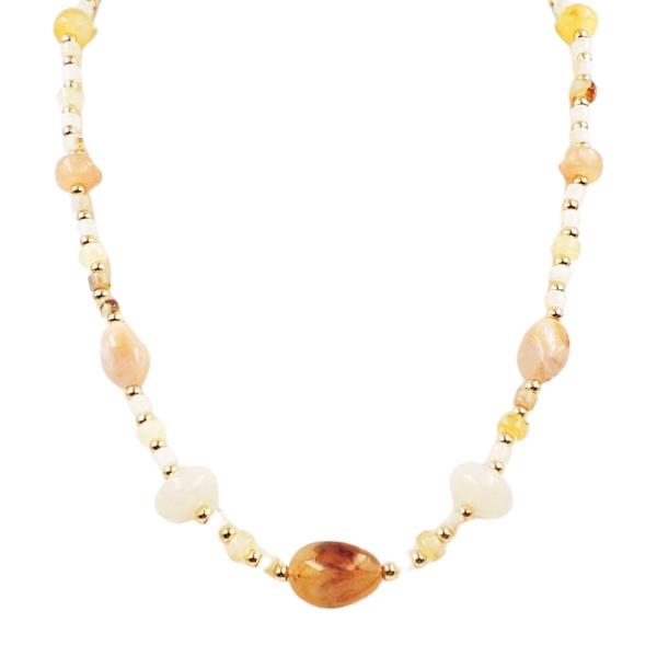 MIXED BEAD NECKLACE
