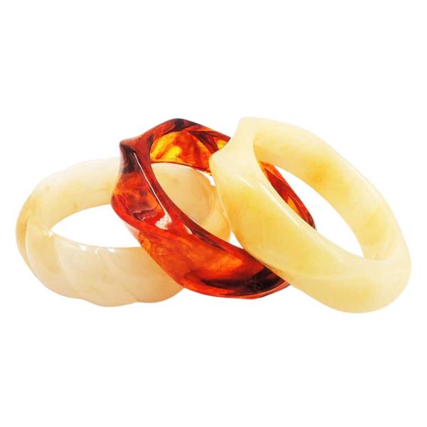 ACETATE BANGLE BRACELET SET