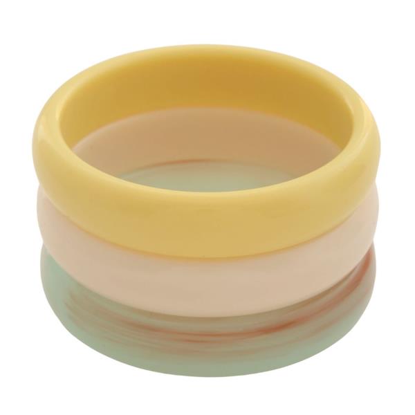 ACETATE BANGLE BRACELET