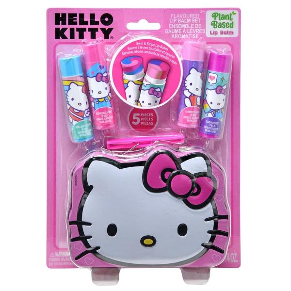 HELLO KITTY CHARACTER COSMETIC POUCH LIP GLOSS SET
