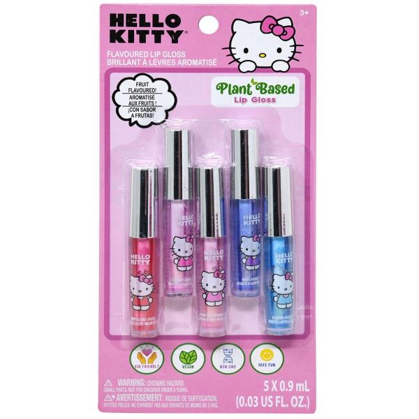 HELLO KITTY CHARACTER PLANT BASED LIP GLOSS SET