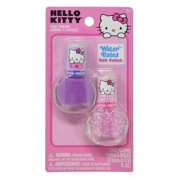 HELLO KITTY CHARACTER WATER BASED NAIL POLISH SET