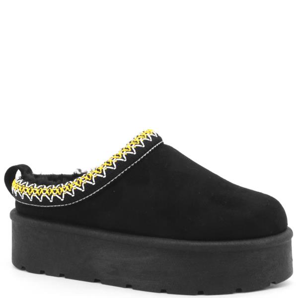 SLIP ON FAUX FUR INSIDE 12 PAIRS