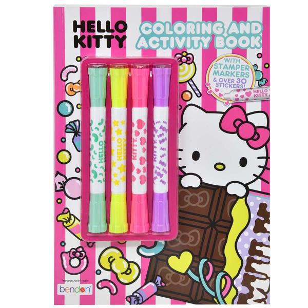 HELLO KITTY COLORING AND ACTIVITY BOOK SET