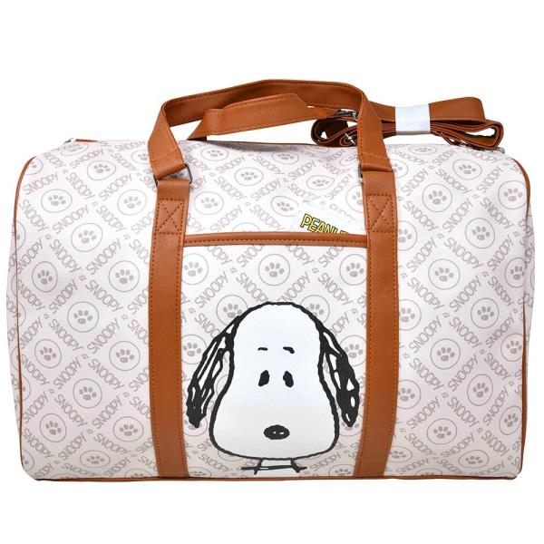SNOOPY PRINT TRAVEL DUFFEL BAG
