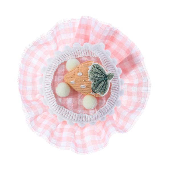 RABBIT DOLL GINGHAM HAIR PIN