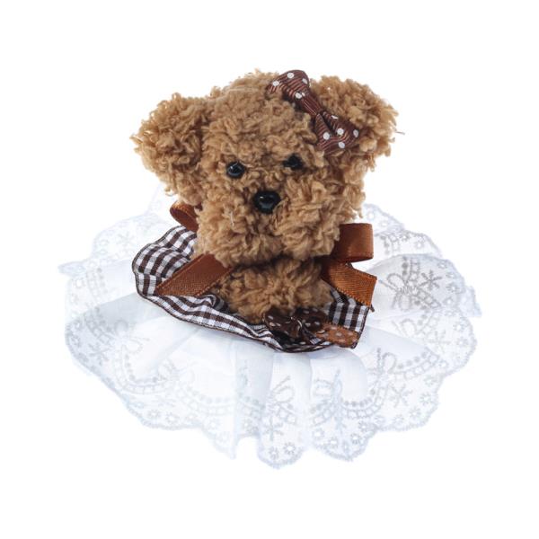 BEAR DOLL LACE HAIR PIN