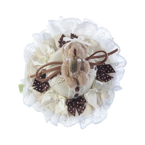 LACE BUNNY DETAIL HAIR PIN