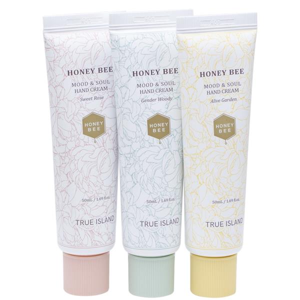 TRUE ISLAND HONEY BEE MOOD AND SOUL HAND CREAM 3 SET