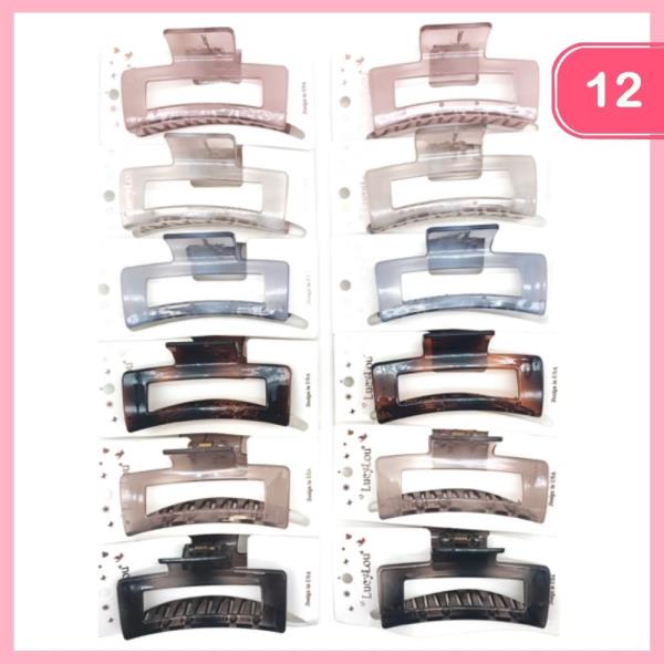 HAIR CLAWA CLIP (12 UNITS)