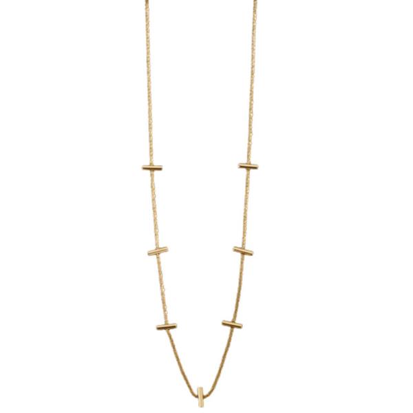 METAL BAR STAINLESS STEEL NECKLACE