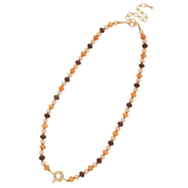MIXED BEAD NECKLACE
