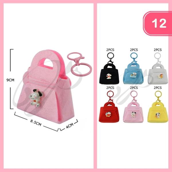 CUTE BAG KEYCHAIN (12 UNITS)