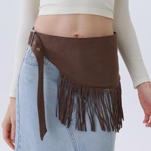 ETHNIC FRINGE BELT - JAZZ INSPIRED WAIST CINCHER