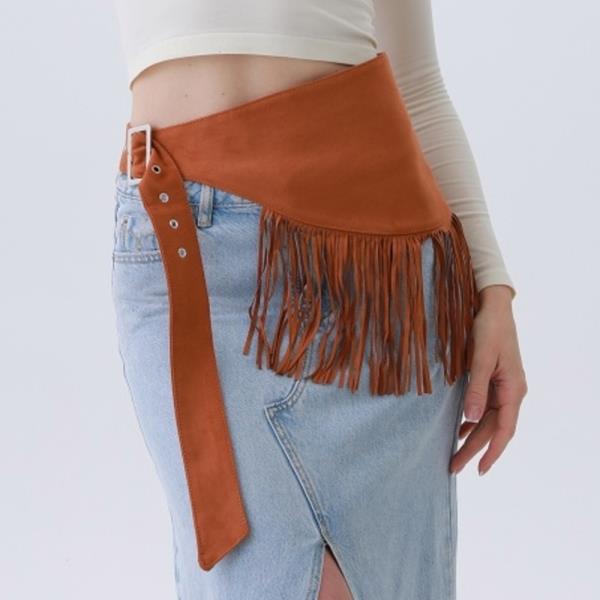 ETHNIC FRINGE BELT - JAZZ INSPIRED WAIST CINCHER