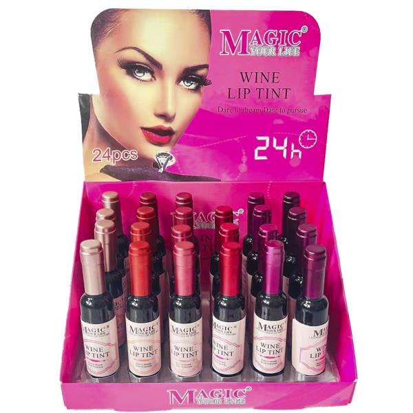 MAGIC YOUR LIFE 24H WINE LIP TINT (24 UNITS)