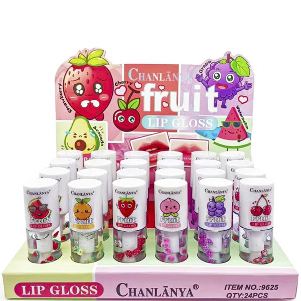 FRUIT LIP GLOSS (24 UNITS)
